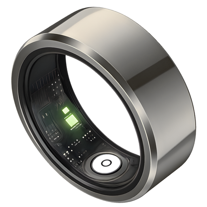 2025 Smart Ring Blood Pressure Heart Rate Sleep Monitoring Smartring IP68 & 5ATM Waterproof Multi-Sport Mode Smartring Man Women